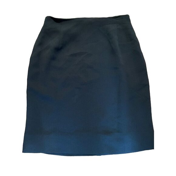 Garfield & Marks Dresses & Skirts - Garfield & Marks Vintage Pencil Skirt Women Small Black Back‎ Vent Lined Capsule